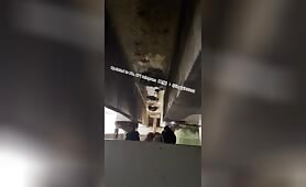 Beautiful girl poops in the toilet 39