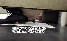 Beautiful girl poops in the toilet 69