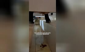 Beautiful girl poops in the toilet 74