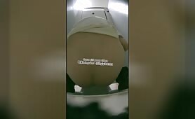 Beautiful girl poops in the toilet 80