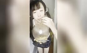 Super beautiful student vomiting customization 