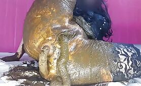 Filthy Babe Solo Scat Adventure: Inserts Shit in Pussy, Pushes Out While Pooping