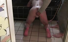 Kinky Japanese Scat Babe’s Wild Enema & Dildo Ass Play Mess Fest